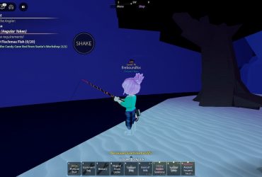 Guía de búsqueda de Fisch Santa: Roblox Winter Spotlight
