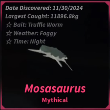Guía definitiva: Cómo atrapar Mosasaurus en Fisch Roblox
