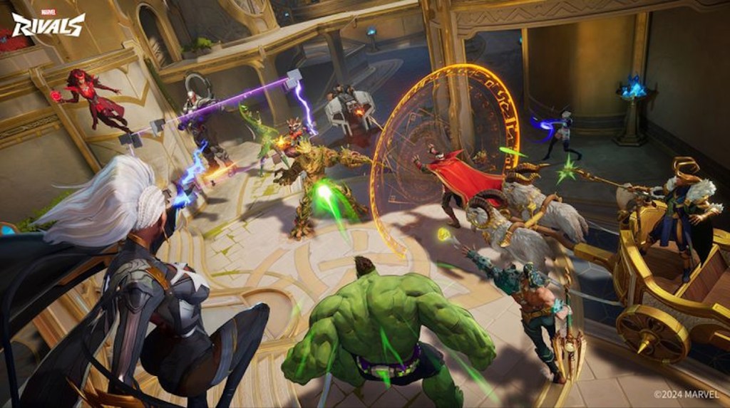 Exhibición de héroes de Marvel Rivals