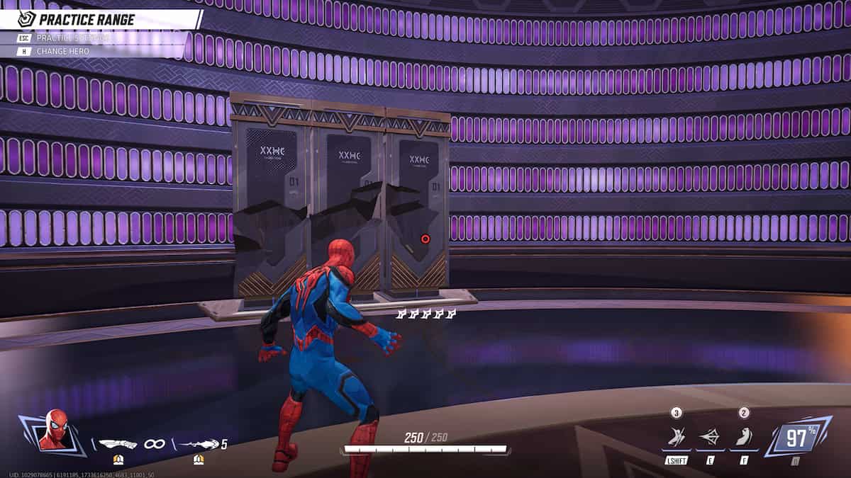 Héroe Spiderman en Marvel Rivals