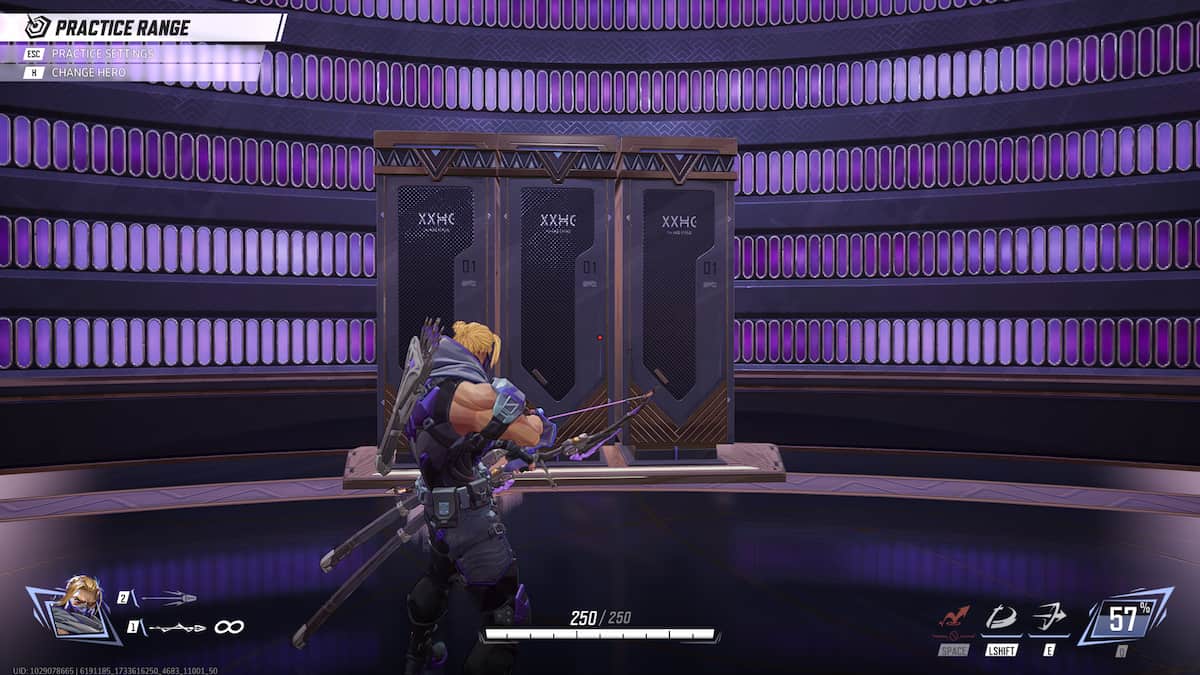 El Hawkeye en Marvel Rivals