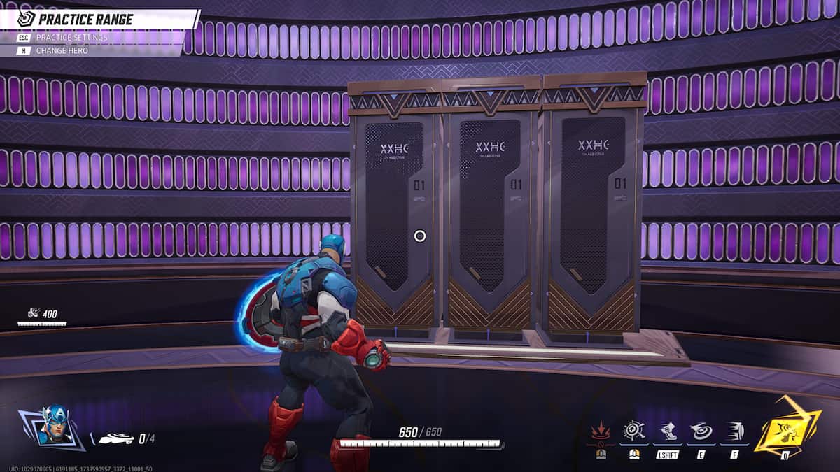 Códigos de retícula superior para Marvel Rivals