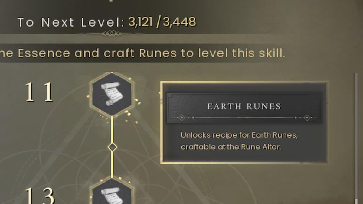 Desbloqueando runas en RuneScape Dragonwilds