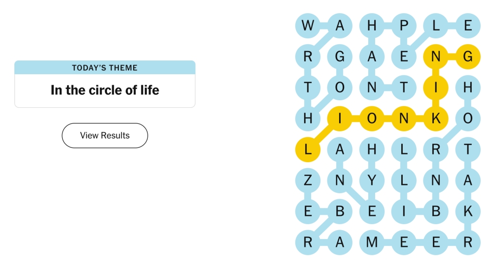 NYT Strands Today: Hints, Answers & Spangram for March 26, 2025
NYT Strands Hoy: Pistas, Respuestas y Spangram para el 26 de marzo de 2025