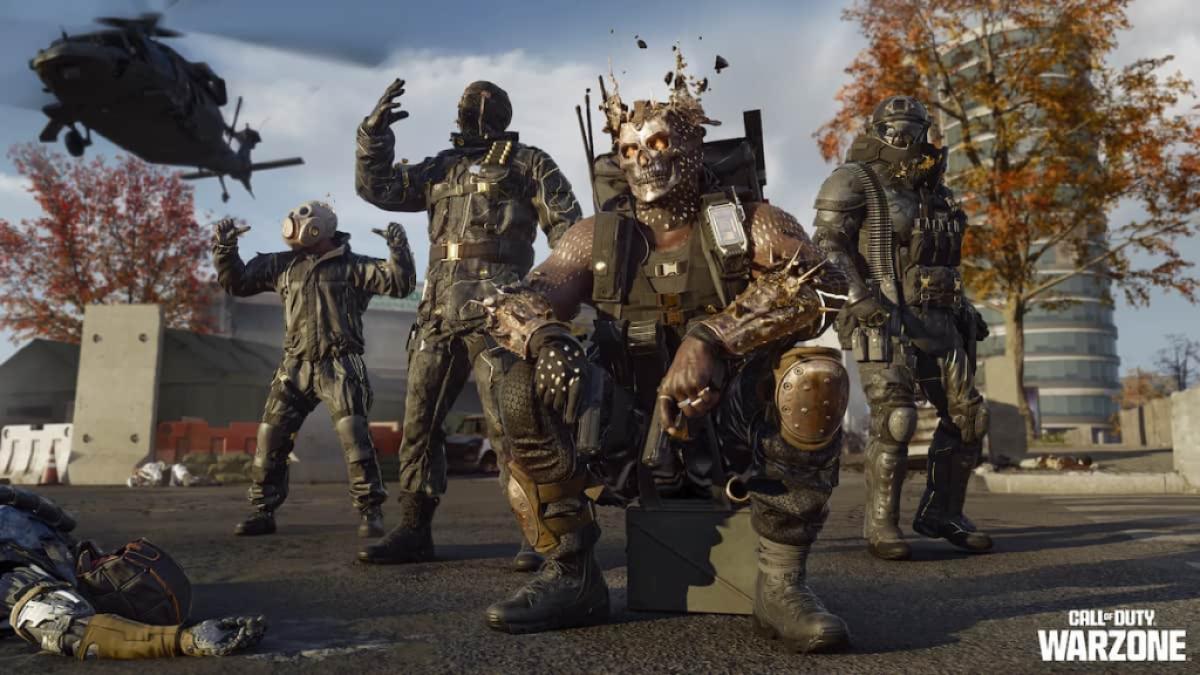 Operadores de Warzone relajándose en Verdansk