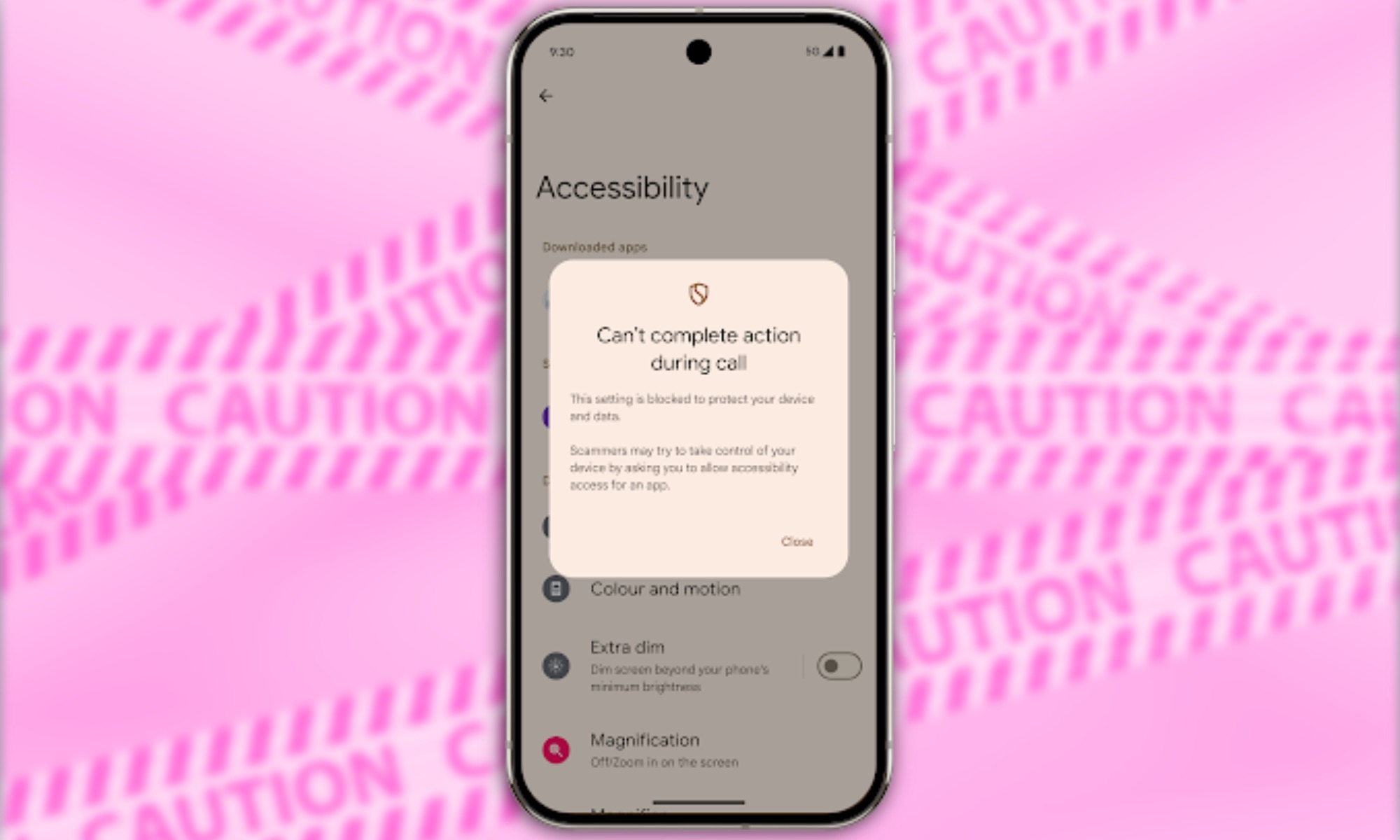 Aplicaciones Google Messages y Phone equipadas con herramientas anti-estafa.