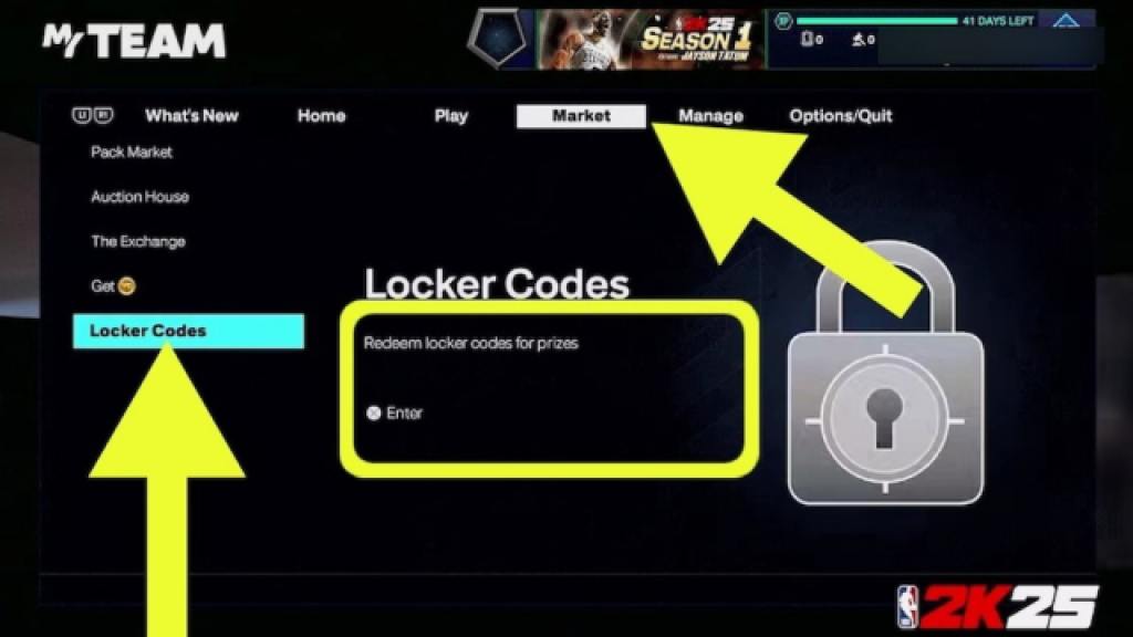 Cómo canjear códigos de vestuario en NBA 2K25