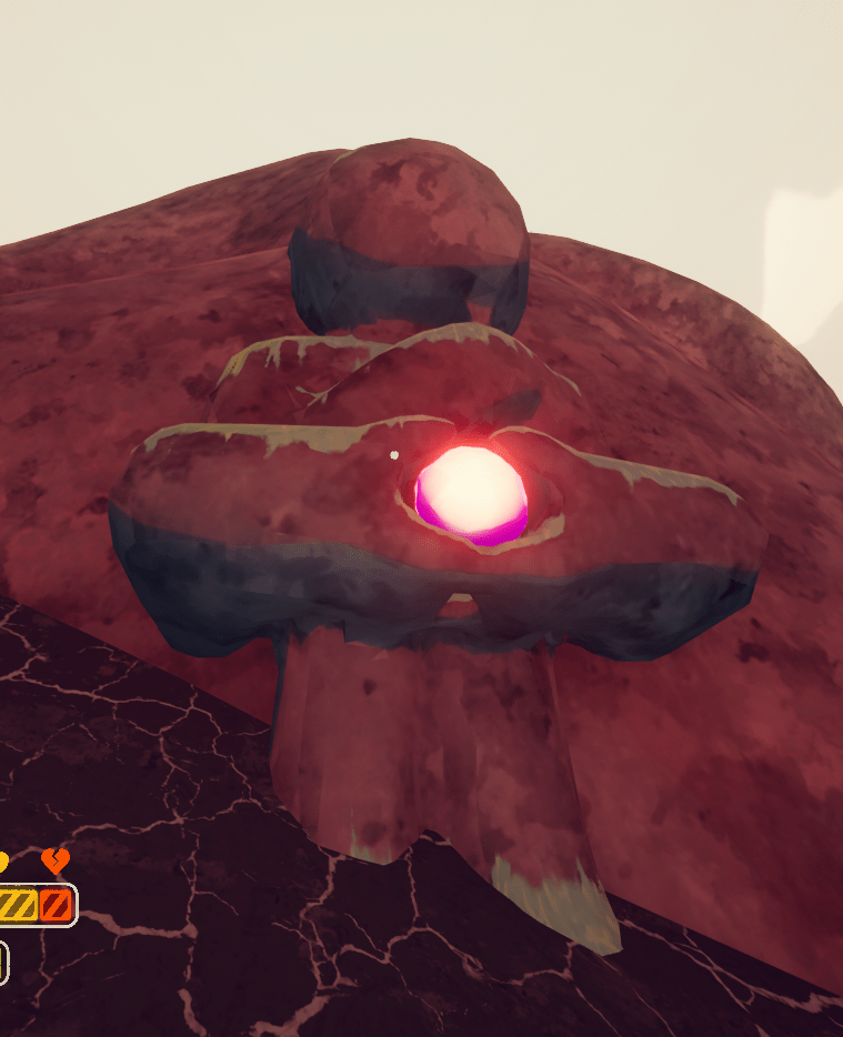 The Ancient Statue in PEAK