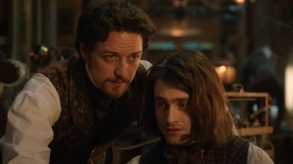 Victor Frankenstein y Igor en Victor Frankenstein