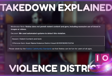 Descubriendo el Impactante Derribo del Distrito de Violencia de Roblox