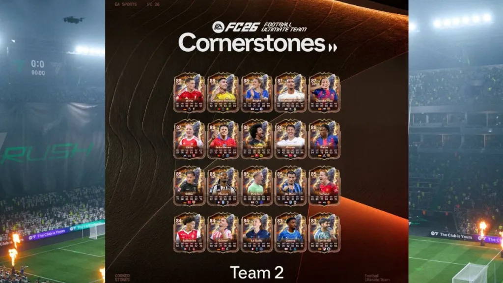 EA FC 26 Jugadores del Equipo Cornerstones 2