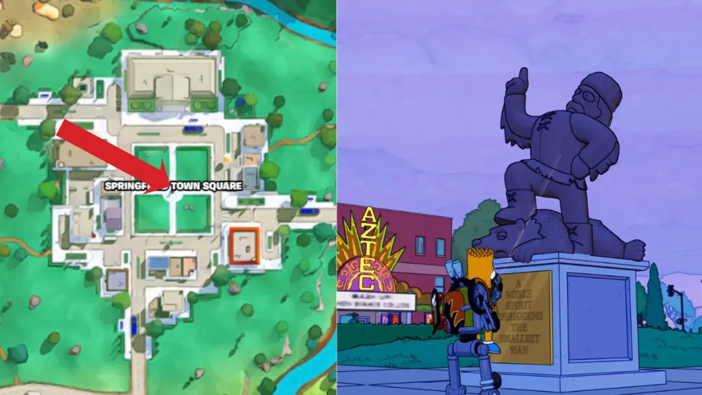 Ubicación del casco Jebediah en Fortnite
