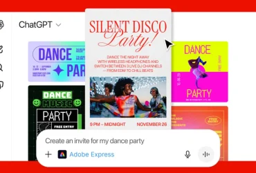 ChatGPT se integra con Photoshop, Express y Acrobat para edición