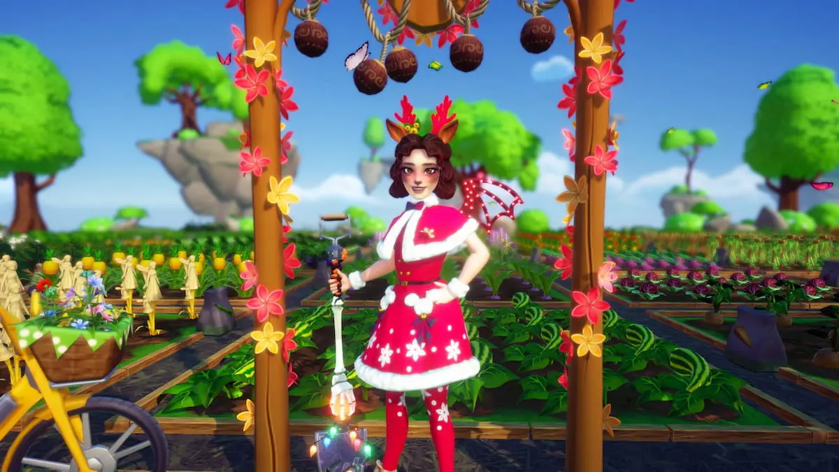 Cultivando verduras dignas de un entrenador en Disney Dreamlight Valley
