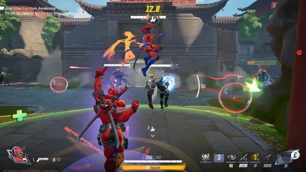 Marvel Rivals Deadpool Strategist Gameplay