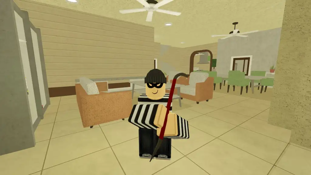 Captura de pantalla del juego Rob It Roblox.