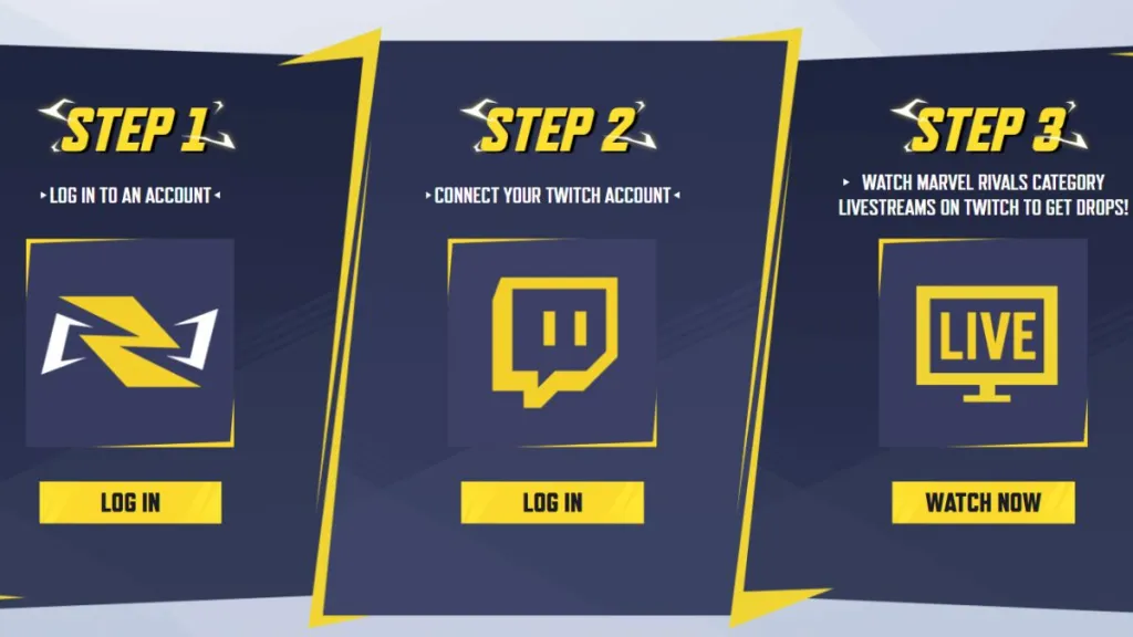 Marvel Rivals Twitch Linking Steps
