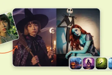 10+ Ideas para Halloween con Gemini AI para Fotos Virales de Ghostface y el Año 2000