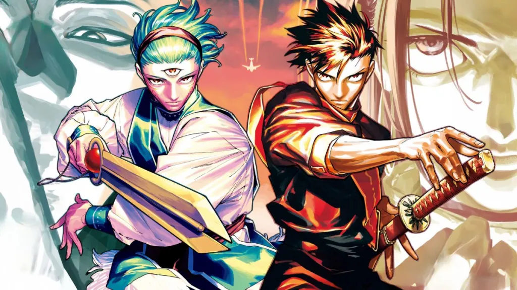Maru y Tsurugi en JJK Modulo