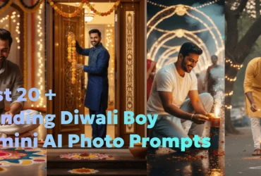 (Más de 20 indicaciones fotográficas de IA de Géminis de tendencia para Diwali para niños: Copiar y pegar)