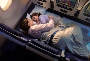 El debut de los asientos Economy Couch Relax Row de United en vuelos de larga distancia en 2027
