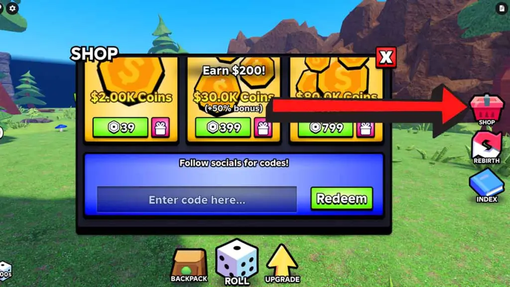 Cómo canjear códigos de Slime RNG